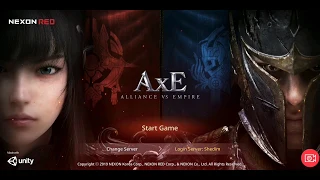 AxE : Alliance x Empire Open world MMORPG gameplay