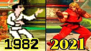 Evolution of Fighting Games ( 1982-2021 )