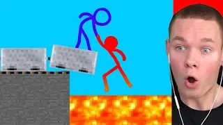 MINECRAFT vs. ANIMATION 2.0 (STRICHMÄNNCHEN MINEN KAMPF)