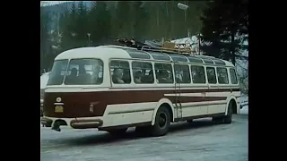 Autobusy Škoda 706 RTO MTZ, Škoda 706 RTO KAR a Škoda 706 RTO LUX vo filme Homolka a Tobolka (1972)