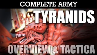 TYRANIDS Complete Army Overview 3: Tactica & Battle Plan! Warhammer 40K Army Showcase