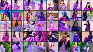 Purple Dress Dpz🔥| purple💜 dress profile picture | snapchat pics | facebook profile dp photo