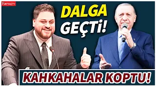 Hüseyin Baş Erdoğan'ı tiye aldı! Kahkahalar koptu!