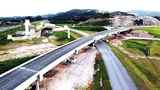 DRONE SOBREVOA O CONTORNO VIÁRIO DA GRANDE FLORIANÓPOLIS