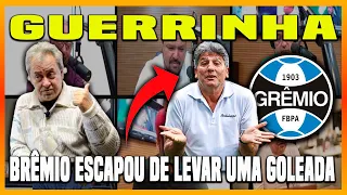 GUERRINHA  MURCHA A BOLA DOS GREMISTAS E DIZ QUE O BBBRÊMIO ESCAPOU DE LEVAR UMA GOLEADA! 🤭