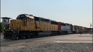 UP #1068 (Ex-SSW #9669) On UP Local Through Manteca