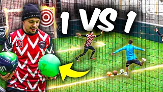 EXTREME TOR zu TOR FUßBALL CHALLENGE mit den schwierigsten BÄLLEN!