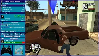 FULL GTA San Andreas All Missions RACE - Hugo_One Twitch Stream - 9/2/2017