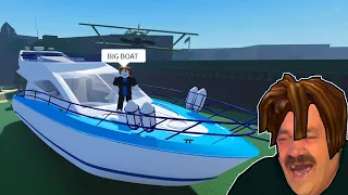 Roblox Build a Boat Funny Moments (Big boat)