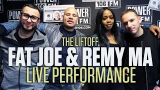 Fat Joe & Remy Ma Perform 'Lean Back' Live In Studio