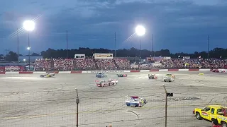 Jesse Tunny & Chad Sizemore meet in the crossover Indianapolis Speedrome 9/10/2022