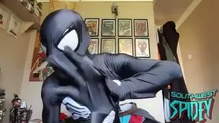 Symbiote Spiderman Cosplay Zentai Zone Unboxing