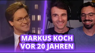 Markus Koch bei Harald Schmidt (1997) - Reaktion | Finanzfluss Twitch Highlights