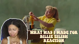 WHAT WAS I MADE FOR - BILLIE EILISH BARBIE SOUNDTRACK REACTION