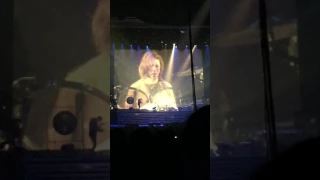 X JAPAN Live SSE Arena Wembley London UK, 4 March 2017 / Yoshiki on drums