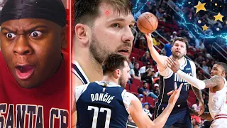 LUKA WILL BE THE GREATEST EVER 🔥MAVS VS ROCKETS *REACTION* LIKE HOW DID HE MAKE THIS SHOT!? 🔥🔥🔥