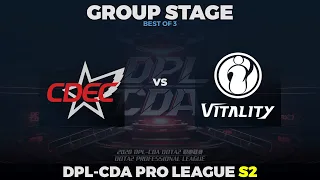 CDEC vs iG.V Game 1 - DPL-CDA Season 2: Group Stage w/ MLP & johnxfire