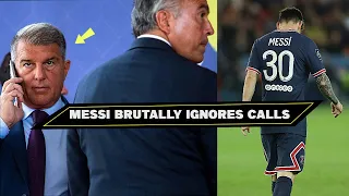 🗣FC Barcelona latest news today|FC Barca news, blow, Messi brutally ignores Laporta's calls.