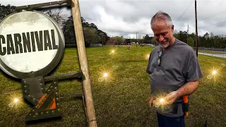 Metal Detecting OLD CARNIVAL SITE & It's LOADED With SILVER COINS!