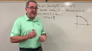 Conservative Vector Field - 1 of 3 [Dr. Scott Adamson]