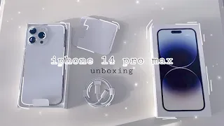  quick & simple iphone 14 Pro Max Silver unboxing (256gb) | 2022 release