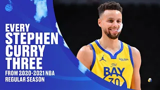 ALL 337 of Stephen Curry's 3-Pointers From 2020-21 NBA Regular Season