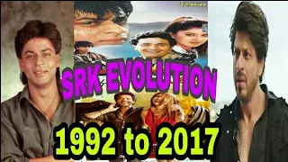 SHAHRUKH KHAN EVOLUTION( 1992 to 2017)