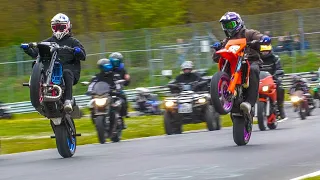 NÜRBURGRING ANLASSEN Biker 'Gottesdienst' Wheelies & Funny Moments Norschleife 2024