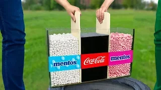 Increíble Experimento: Coca Cola y Mentos