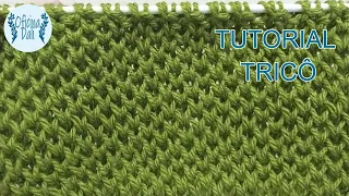 STEP BY STEP KNITTING STITCH Nº 121 - THE HONEYCOMB KNITTING STITCH PATTERN