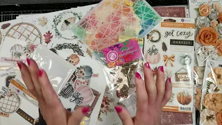 Unboxing Video- October Limited Edition kit  My Creative Scrapbook