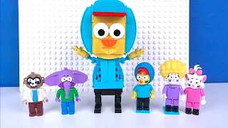 Kral Şakir dev figür stop motion Lego yapma Peluş Kral Şakir Fil Necati Canan çizgi film oyuncakları