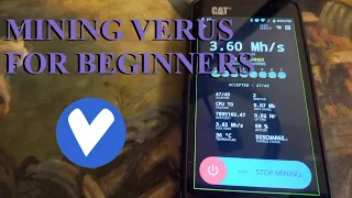 How to mine VERUS for BEGINNERS