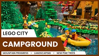 Mountain Extension & Campground Landscaping - LEGO City Update