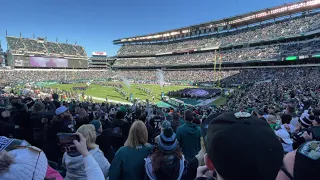 Philadelphia Eagles 2021 Player Intro + National Anthem + Rocky Intro