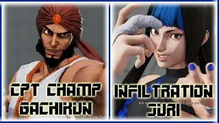 SFV AE 🌪 Gachikun (CPT Champ Rashid) Vs Infiltration (Juri) +Extra Gachikun Match🌪