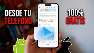 ✅ EDITOR PDF EN TU MOVIL 2024 📱 (Convertir Word, Excel, editar, etc)