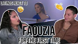 Latinos react to Faouzia for the FIRST TIME👀😮 | How It All Works Out (Stripped)