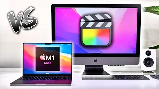 M1 Max MacBook Pro vs iMac Pro - Final Cut Pro Comparison!