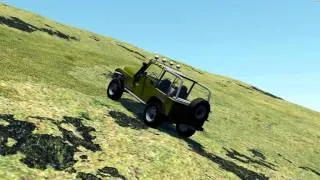 Outerra - Just Driving a Jeep up a Mountain