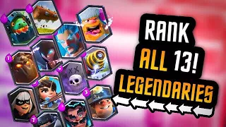 RANKING ALL 13 LEGENDARY CARDS (Updated for New Meta) :: Clash Royale POWER RANKINGS!