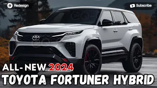2024 Toyota Fortuner Hybrid Revealed - Most Awaited Full Size SUV ?