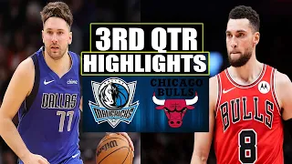 Dallas Mavericks VS Chicago Bulls 3RD Qtr Highlights | March 11 | 2024 NBA Season