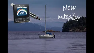 Installing our new EV-100 AUTOTILLER! || Sailing Swirl S1E14