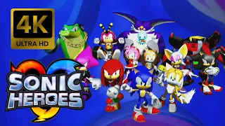 Sonic Heroes Opening [Remastered 4K 60FPS]