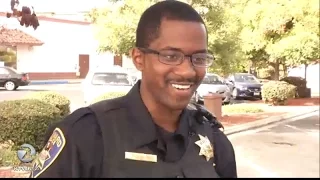 A Hayward officer's gesture of goodwill