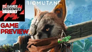 Biomutant - PC Gamer Weekender 2018 Game Preview