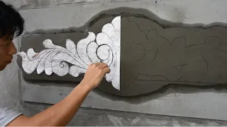 PART 2. Sketching model of cement sculpture for beginners