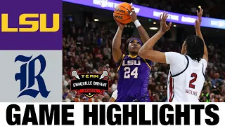 #3 LSU vs Rice Highlights | 2024 NCAA Women's Basketball Championship | College Basketball