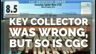 Key Collector Comics Was Wrong, But So Is CGC